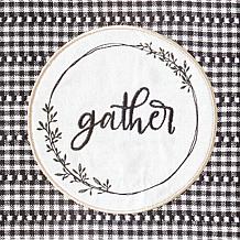 Design Imports Farm to Table Embellished Kitchen Towel Set of 4