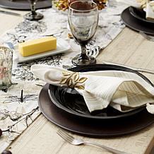 Design Imports Gold Vine Napkin Rings - Set of 6