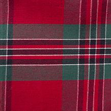 Design Imports Holiday Plaid Napkin Set of 6