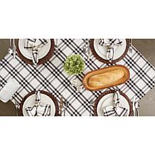 Design Imports Homestead Plaid Tablecloth - 60" x 120"