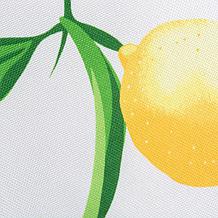 Design Imports Lemon Bliss Print Outdoor Napkin Set of 6