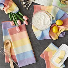Design Imports Rainbow Kitchen Towels & Dishcloths - Set of 6