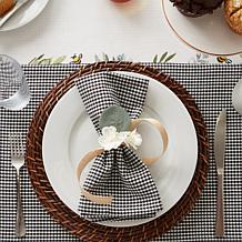 Design Imports Set of 4 Bee Kind Placemats