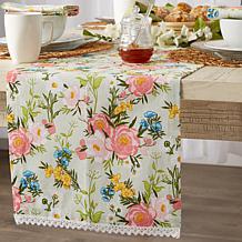 Design Imports Spring Bouquet Table Runner - 14 x 72