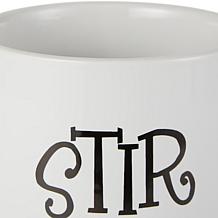 Design Imports Stir it Up Ceramic Utensil Holder