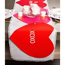 Design Imports Sweet Talk Table Runner/Placemat Set of 4