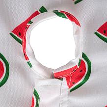 Design Imports Watermelon Outdoor Tablecloth w/Zipper - 60" x 120"