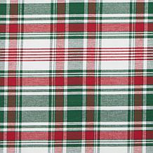 Design Imports Yuletide Plaid Table Runner - 14" x 108"