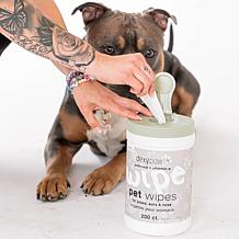 DexyPaws Oatmeal & Vitamin E Cleansing Wipes 200ct Canister