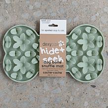 DexyPaws Sage Green Bone Enrichment Snuffle Mat