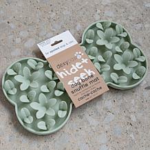 DexyPaws Sage Green Bone Enrichment Snuffle Mat