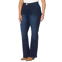 SIMPLY CHIC Womens Blue Boot Cut Jeans Stretch Classic Bootcut Denim Trousers