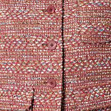 DG2 by Diane Gilman Collarless Tailored Jacket
