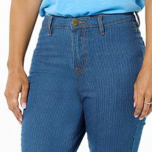 DG2 by Diane Gilman Effortless Stretch Denim Tri-Fit Capri
