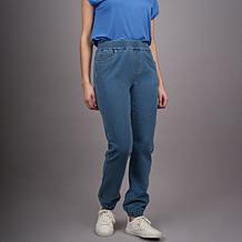 DG2 by Diane Gilman Knitflex 5-Pocket Pull-On Jogger