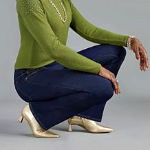 DG2 by Diane Gilman Legacy Stretch Denim Comfort Waist Bootcut Jean