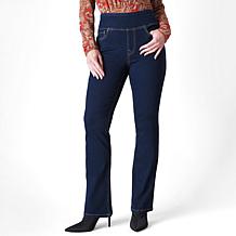 DG2 by Diane Gilman New Classic Stretch Pull-On Utility Bootcut