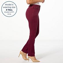 DG2 by Diane Gilman Lux Touch Stretch Denim Straight-Leg Jean