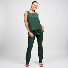 DG2 by Diane Gilman Mixed Media Double Layer Easy Tank