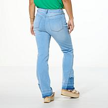 DG2 by Diane Gilman New Classic Stretch Bootcut Jean with Side Panel