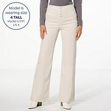 DG2 by Diane Gilman New Classic Stretch Button Fly Pull-On Jean
