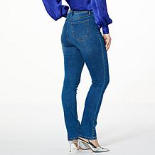 DG2 by Diane Gilman New Classic Stretch Denim Embellished Jean