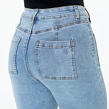 DG2 by Diane Gilman New Classic Stretch Denim Pull-On Bermuda Short