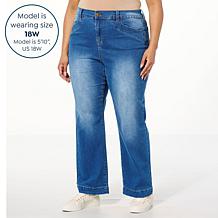 DG2 by Diane Gilman New Classic Stretch Denim Trouser Jean