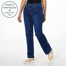 DG2 by Diane Gilman New Classic Stretch Denim Trouser Jean