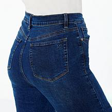 DG2 by Diane Gilman New Classic Stretch Embroidered Bermuda Short