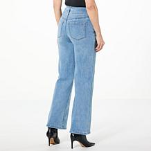 DG2 by Diane Gilman New Classic Stretch Runway Pull-On Wide-Leg Jean