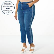 DG2 by Diane Gilman New Classic Stretch Side Panel Skinny Jean