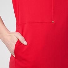 DG2 by Diane Gilman Ponte Knit Short-Sleeve A-Line Dress