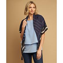 DG2 by Diane Gilman Printed Chiffon Scarf