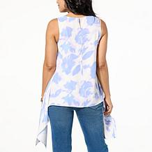 DG2 by Diane Gilman Printed Drama Top