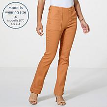 DG2 by Diane Gilman Stretch Perfect Twill Denim Bootcut Jean