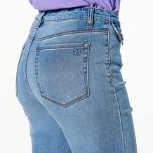 DG2 by Diane Gilman Virtual Stretch Denim Button Fly Bootcut Jean