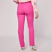 DG2 by Diane Gilman Virtual Stretch Denim Straight-Leg Jean