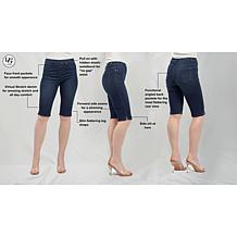 DG2 by Diane Gilman Virtual Stretch Pull-On Bermuda Short - Basic