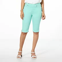 DG2 by Diane Gilman Virtual Stretch Pull-On Bermuda Short - Basic - 8953048 | HSN