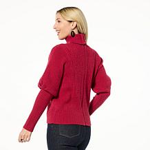 DG2 Reversible Puff Sleeve Sweater
