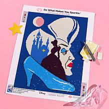 Diamond Art Club Disney Villain No Time to Waste Canvas Kit