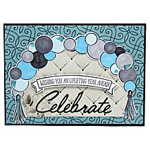 Diamond Press Balloon Arch Stamp, Die and Stencil Set