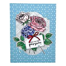 Diamond Press Beautiful Bouquets Stamp and Die Kit