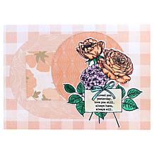 Diamond Press Beautiful Bouquets Stamp and Die Kit