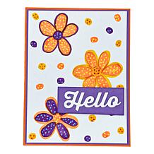 Diamond Press Bingo Card Stamp and Stencil Kit