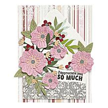 Diamond Press Bright Bouquet Stamp and Die Kit