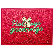 Diamond Press Christmas Background Die Kit