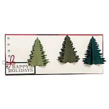Diamond Press Christmas Shapes Stamp and Die Kit