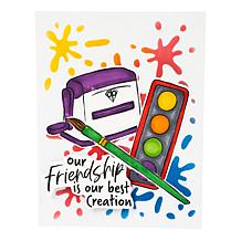 Diamond Press Crafty Hugs Stamp, Die and Stencil Kit